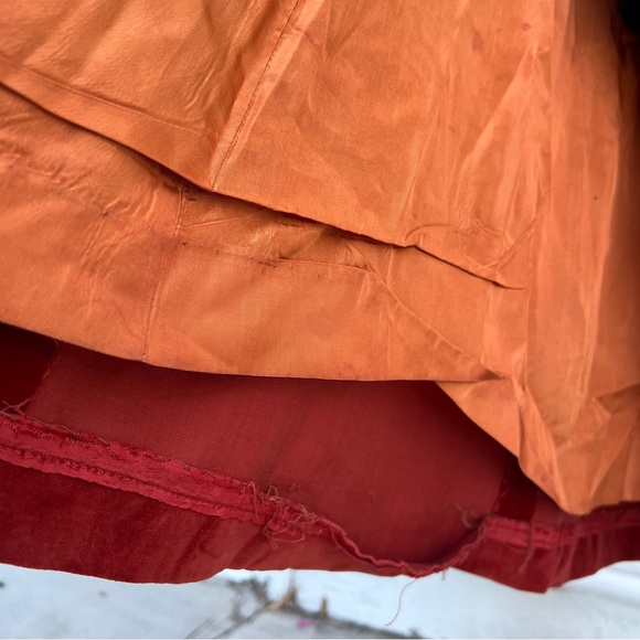 VTG Burnt Orange Princess Coat - Picture 6 of 16
